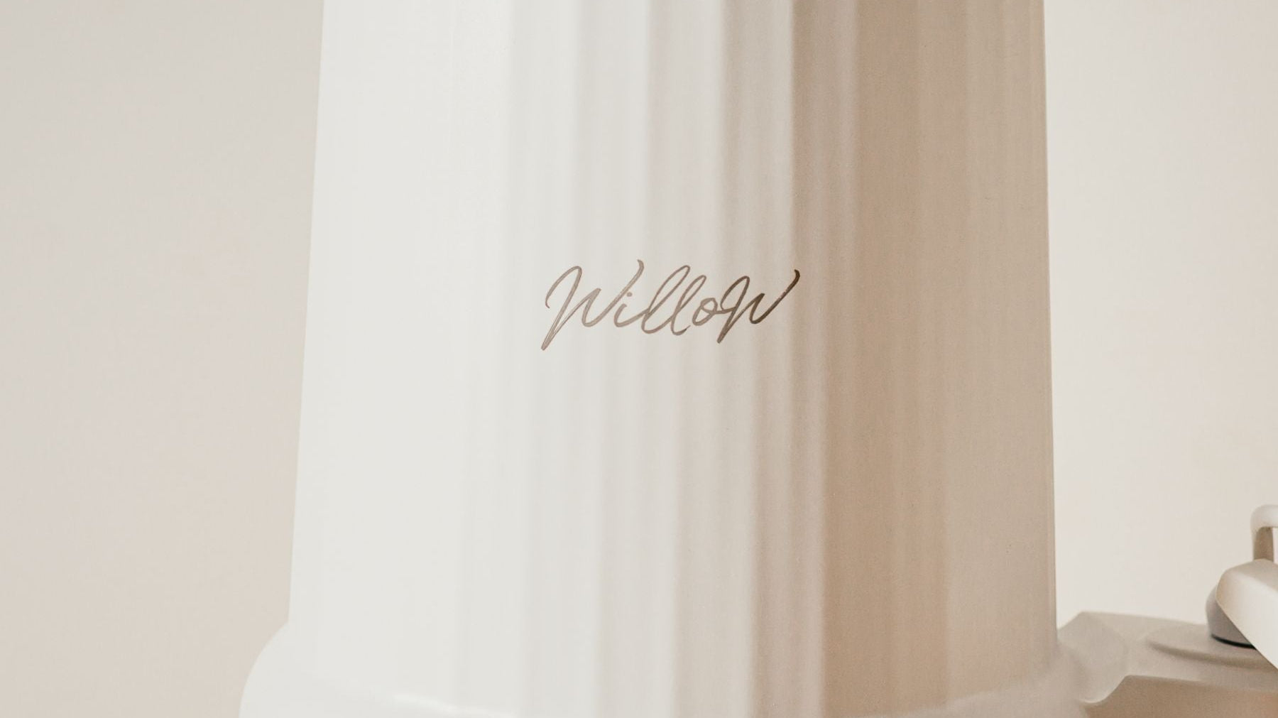 willow nail dust extractor close up