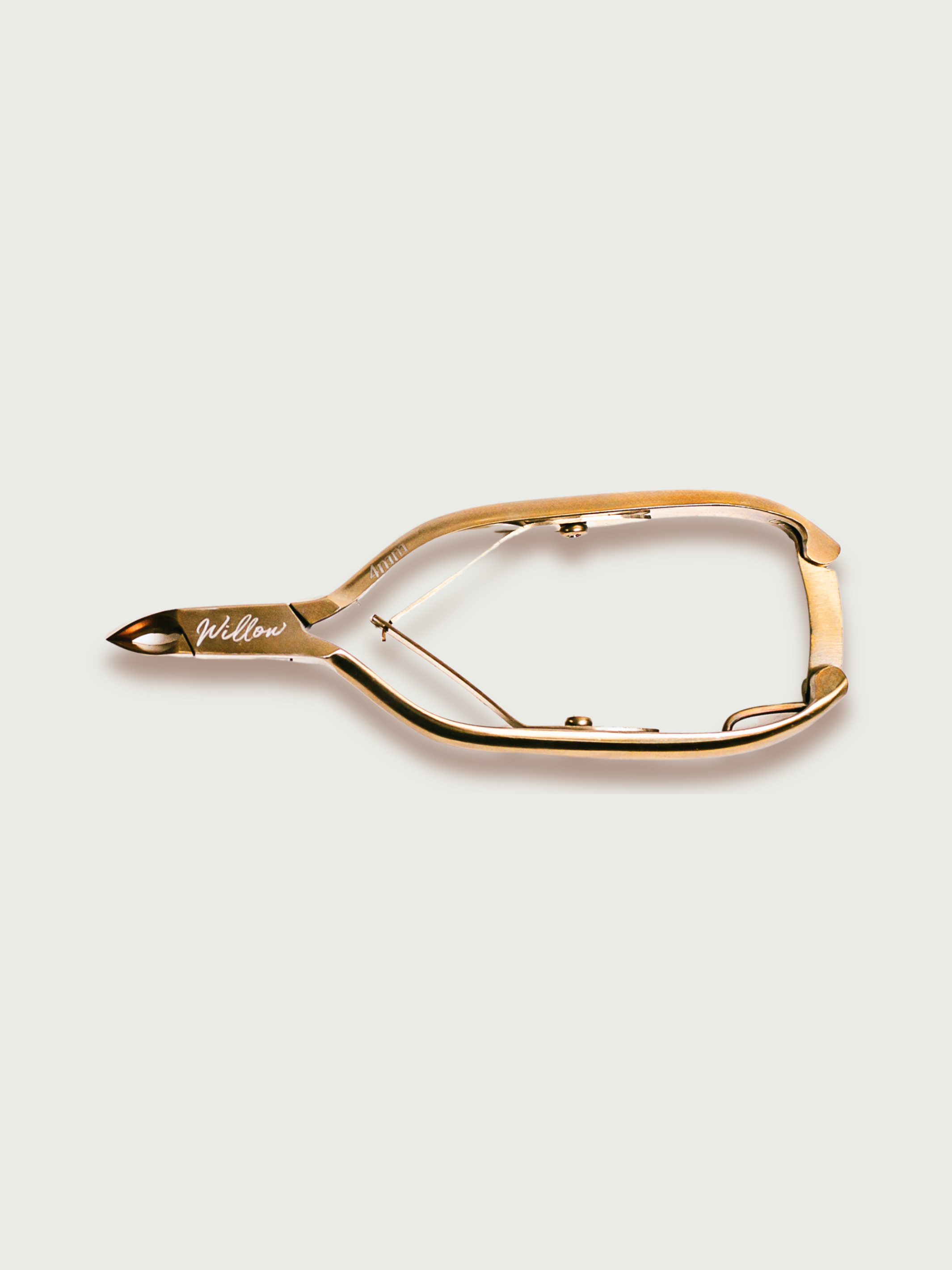 willow gold cuticle nippers