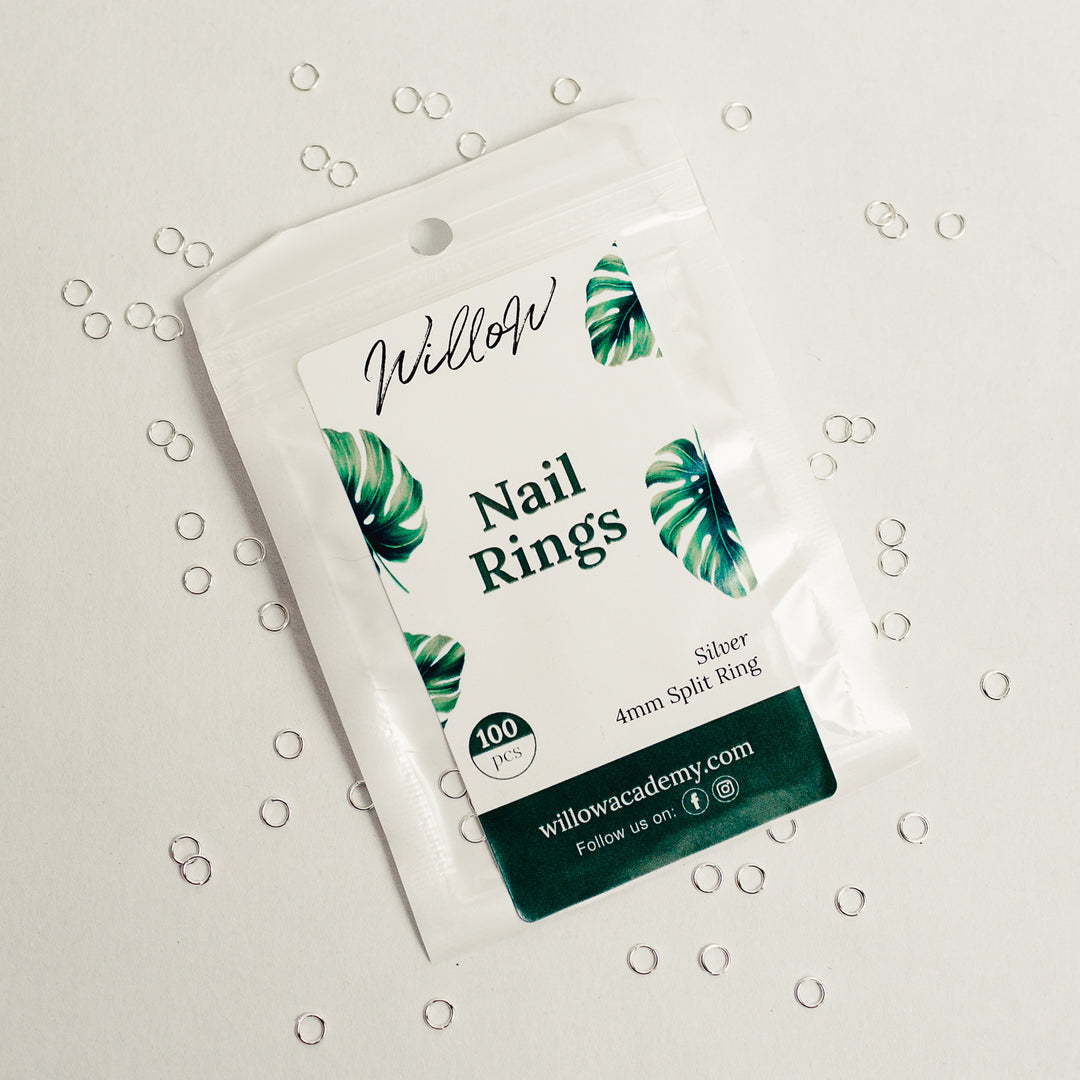 Willow Nail Rings - Silver