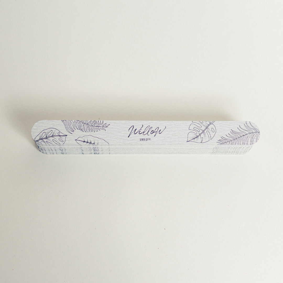 Oval Disposable Files 180 grit - 20 pack
