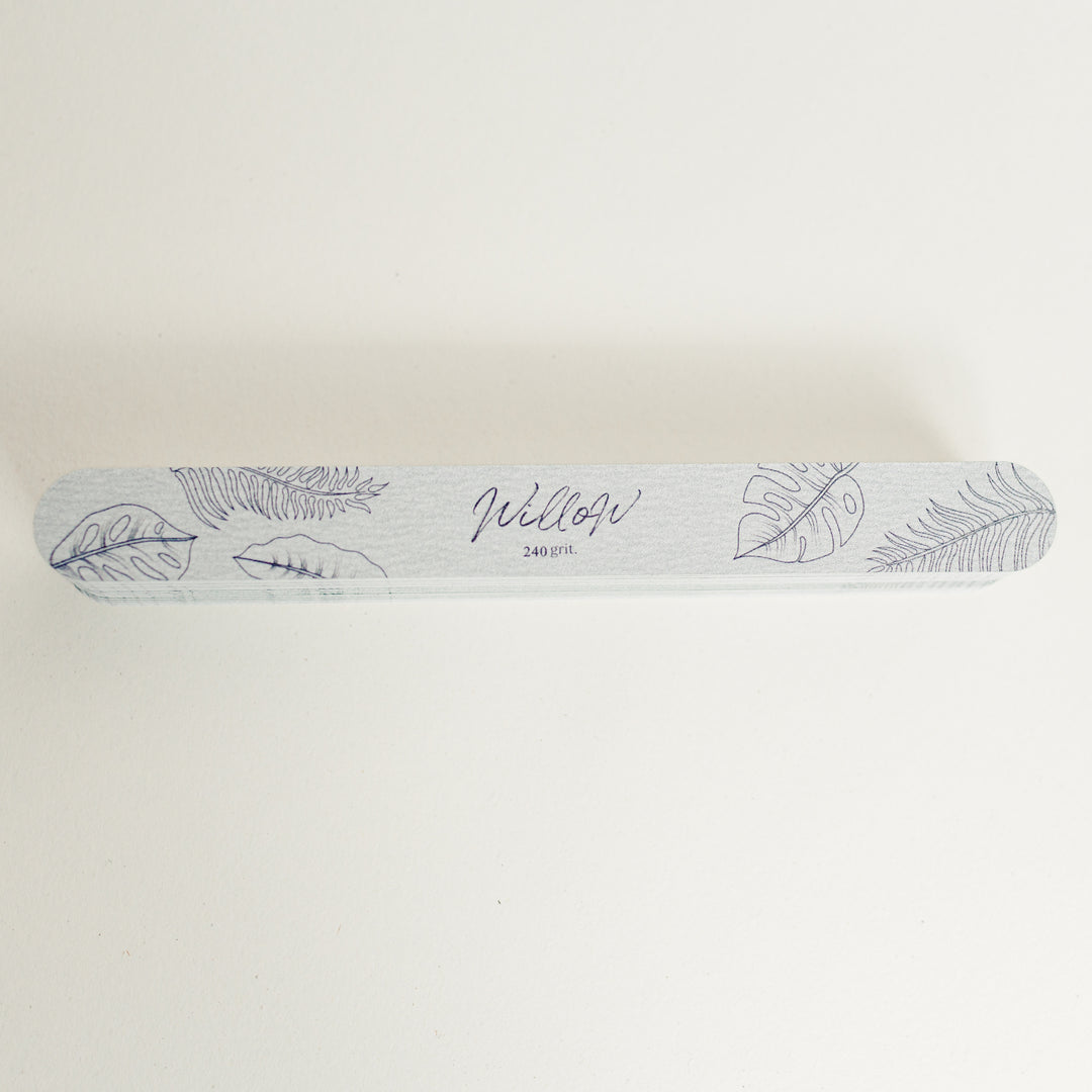 Oval Disposable files 240 grit - 20 pack