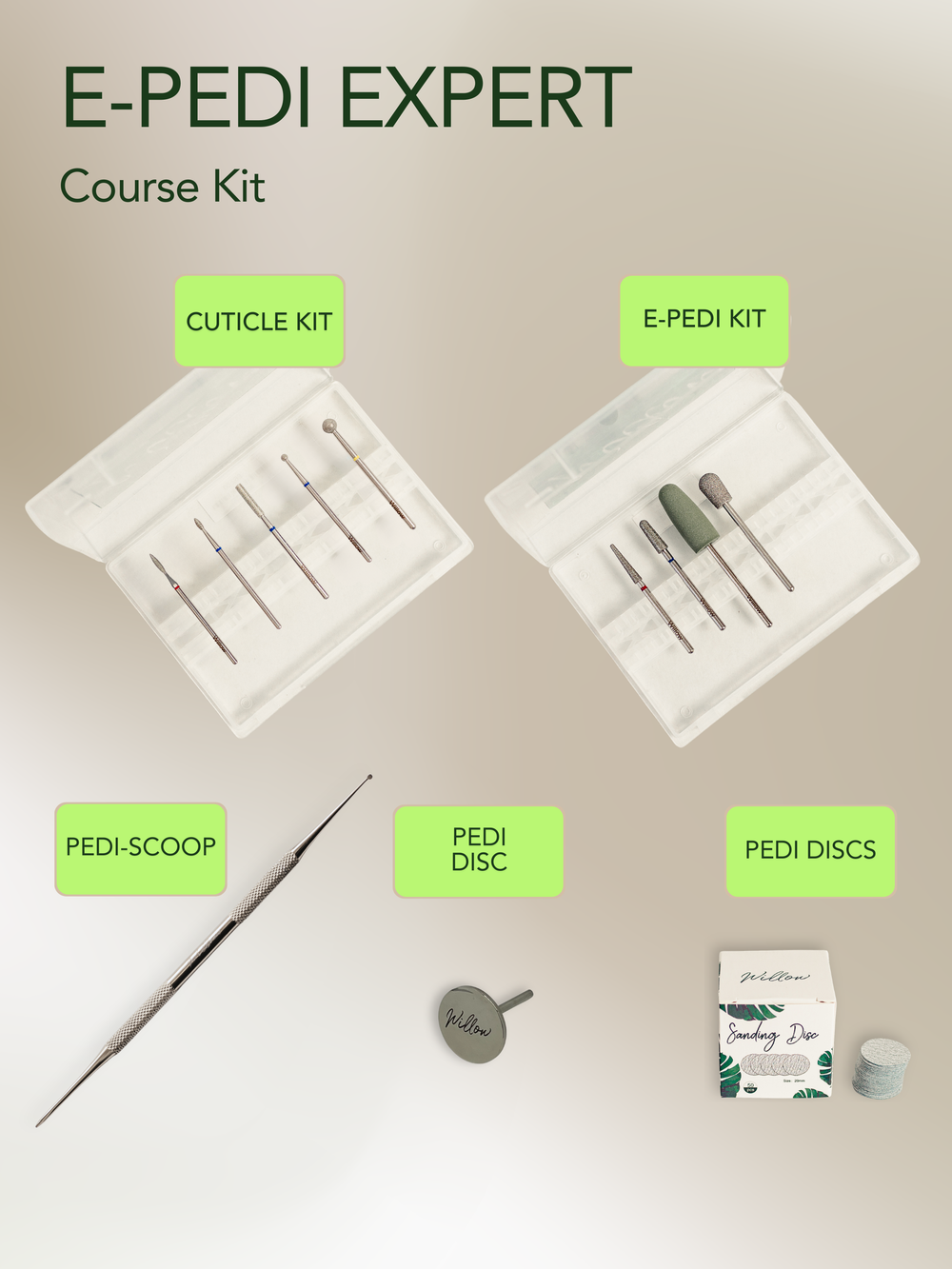 E-Pedi Course Kit Bundle