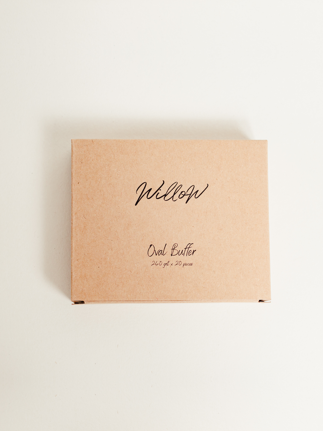 File & Go system: Oval Disposable Buffer 240 grit -  20 pack