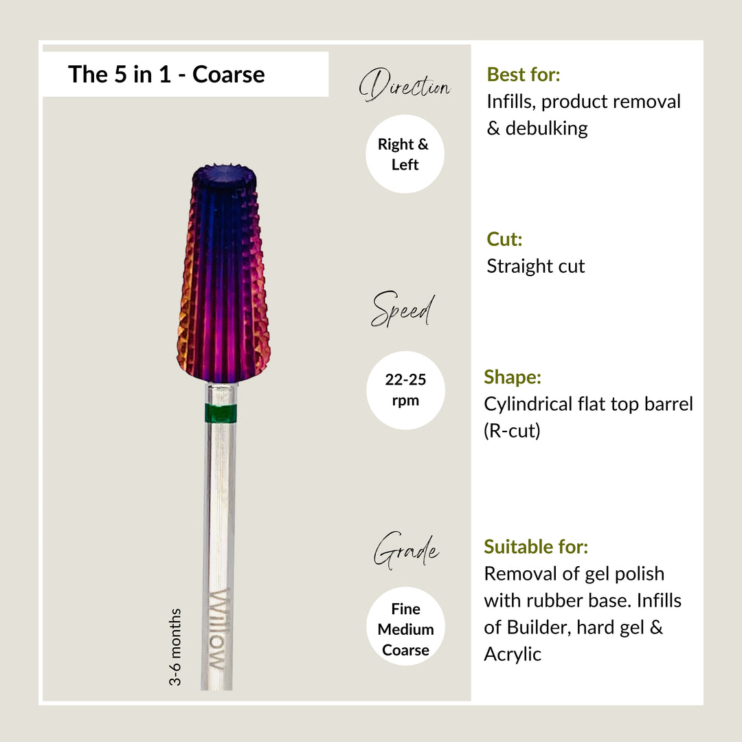 The 5 in 1 - Coarse