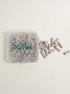 clear container of baby zebra sanding bands 