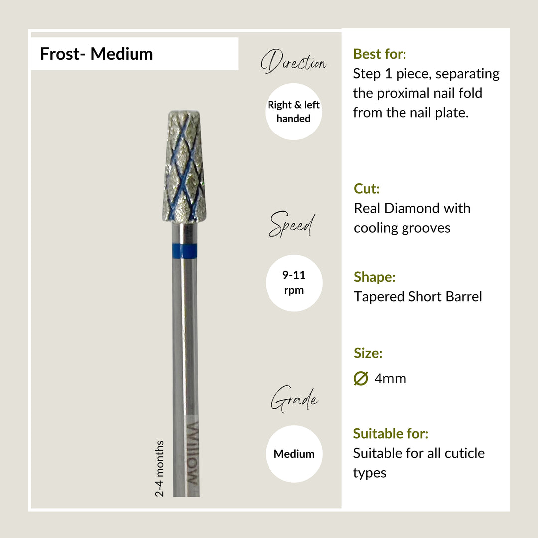 Frost Tapered Barrel - 4mm - Medium