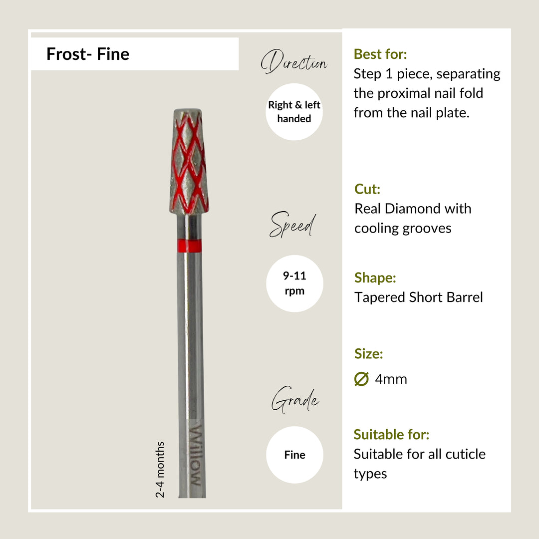 Frost Tapered Barrel - 4mm - Fine