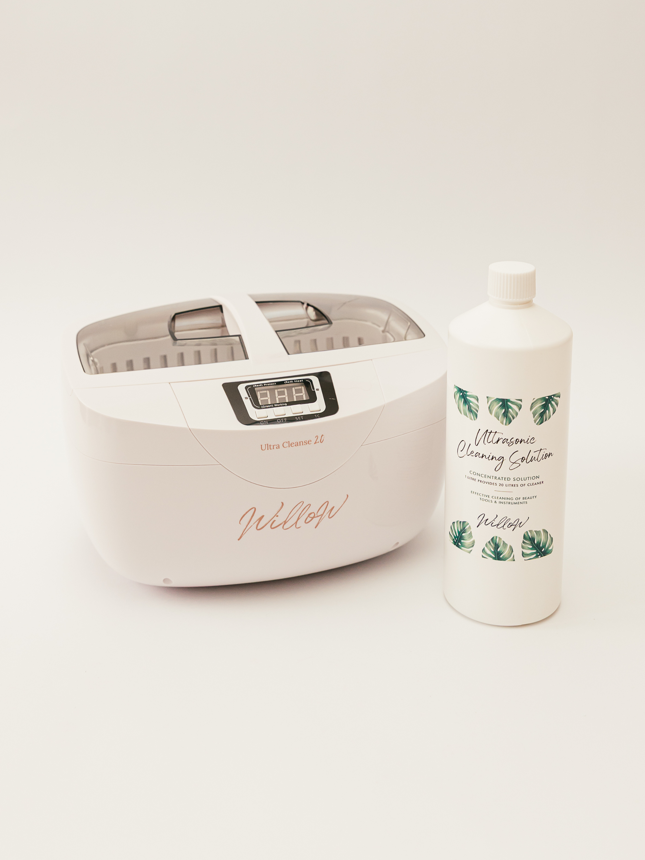 ultrasonic cleanser and solution 