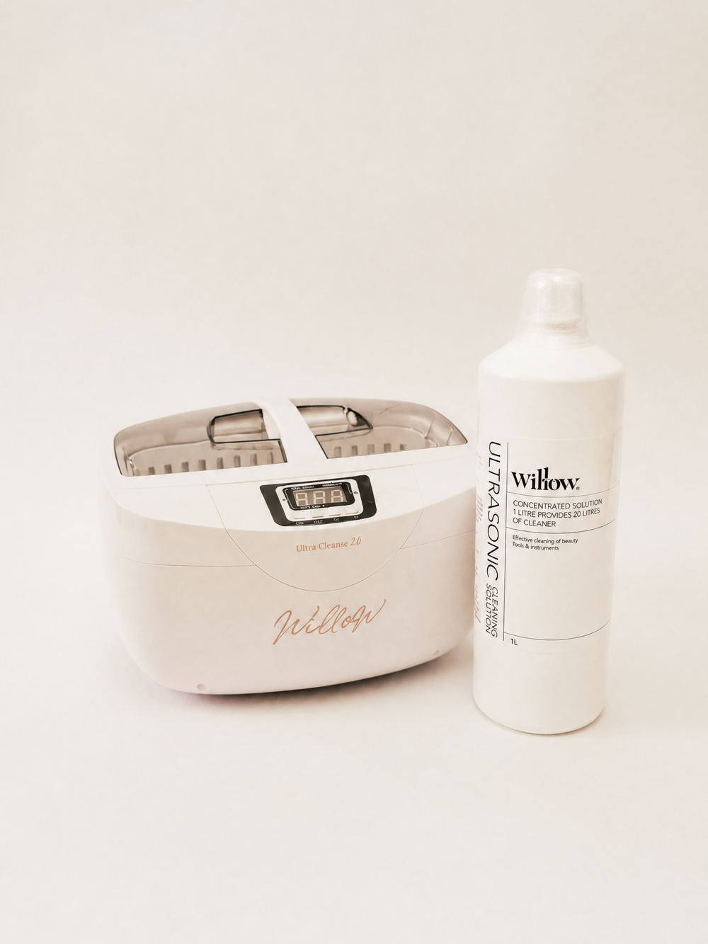 Willow Ultra Cleanse 2.0 + Ultra Sonic Solution Bundle