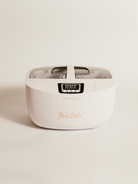 ultrasonic cleaner used to sanitise e-file bits and nail tools 