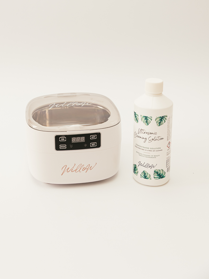 Willow Ultra Cleanse + Ultra Sonic Solution Bundle