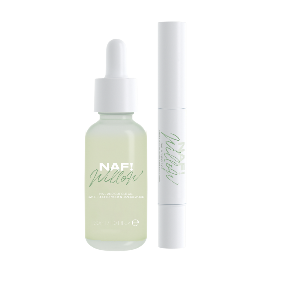 NAF! x Willow Cuticle Oil Dropper & Pen Duo