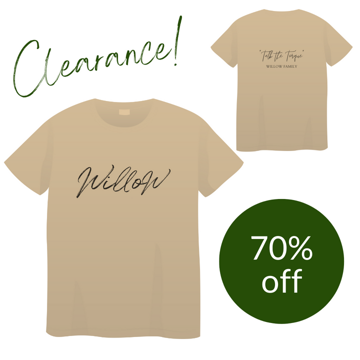 Willow "Talk the Torque" Tee - Nude