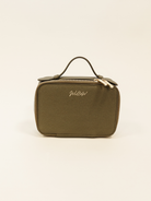 compact travel case in khaki designed to carry your e-file, bits and tools securely 