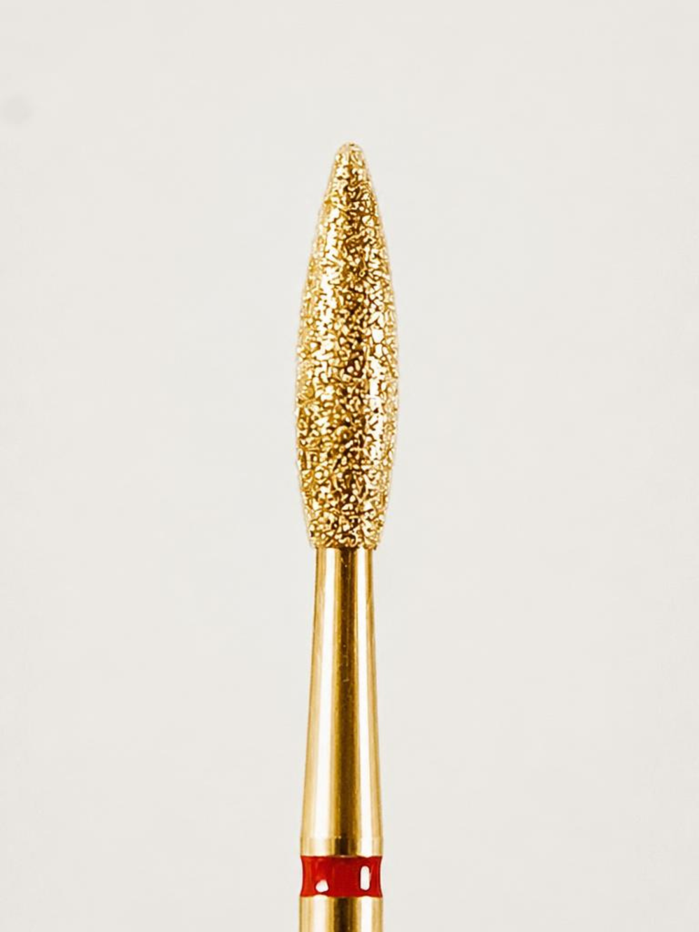 The Flame - Fine | Flame Shape | Diamond E-file Bit – Gold PVD