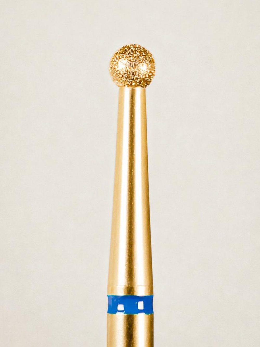 The Medium Ball | 2.3mm | Diamond E-file Bit – Gold PVD