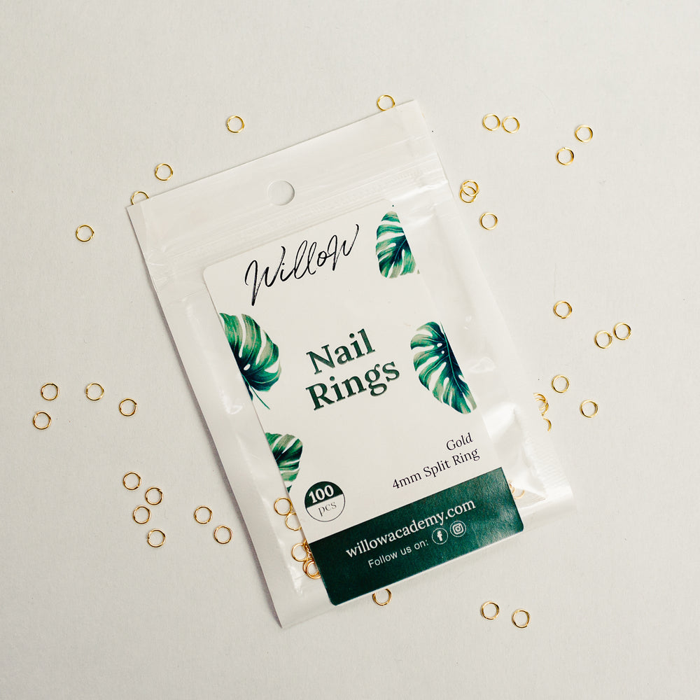 Willow Nail Rings - Gold