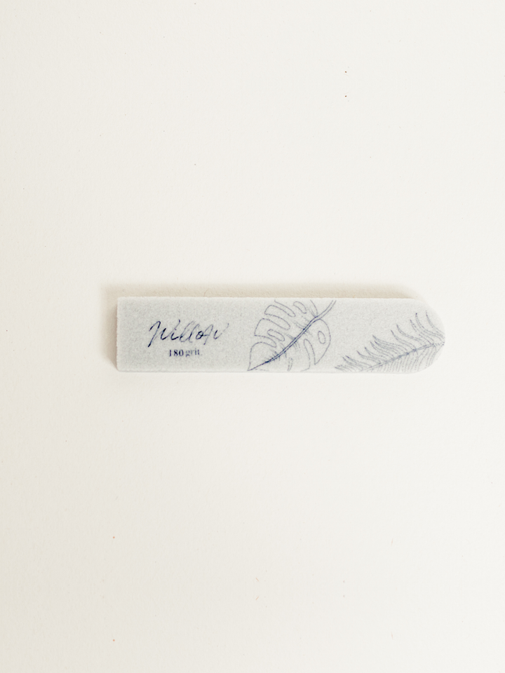 File & Go system: Oval Disposable Buffer 180 grit - 20 pack