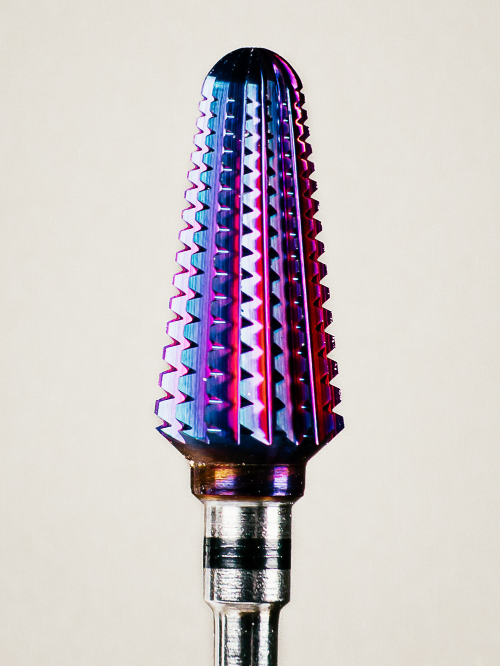 The Purple Willow - Extra Coarse | Tornado Shape | Carbide E-file Bit – Left Handed