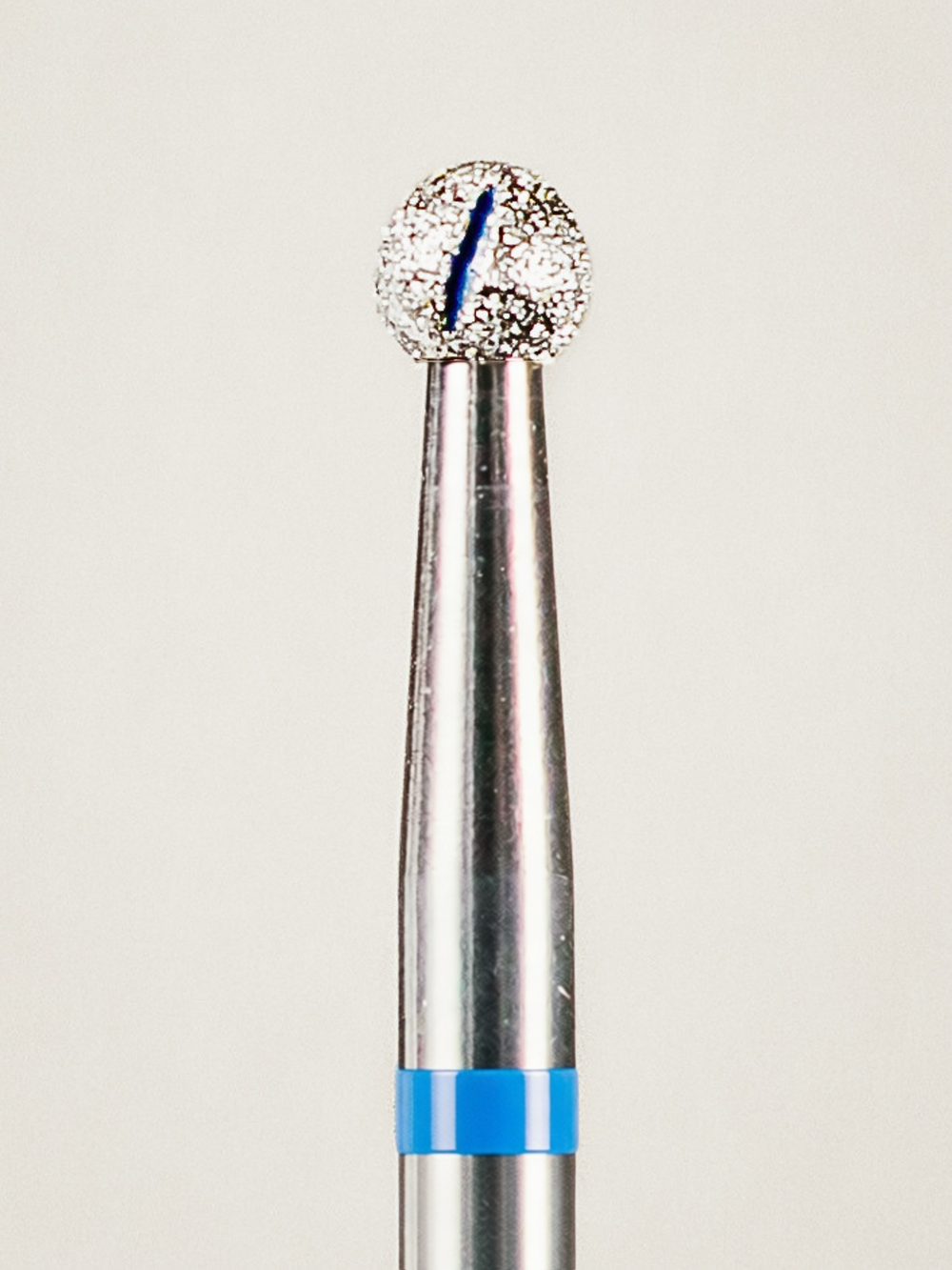 The Stone - Medium | 3.1mm | Cooling Groove | Diamond E-file Bit – Silver