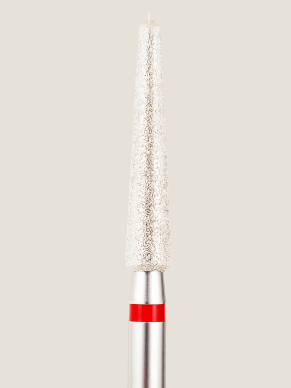 The Thistle - Fine | Long Tapered Cone | Diamond E-file Bit – Silver