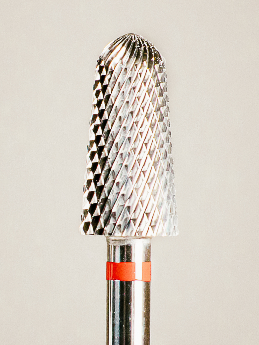 The Velvet Smoothie | Small Tapered Barrel | Carbide E-file Bit – Silver
