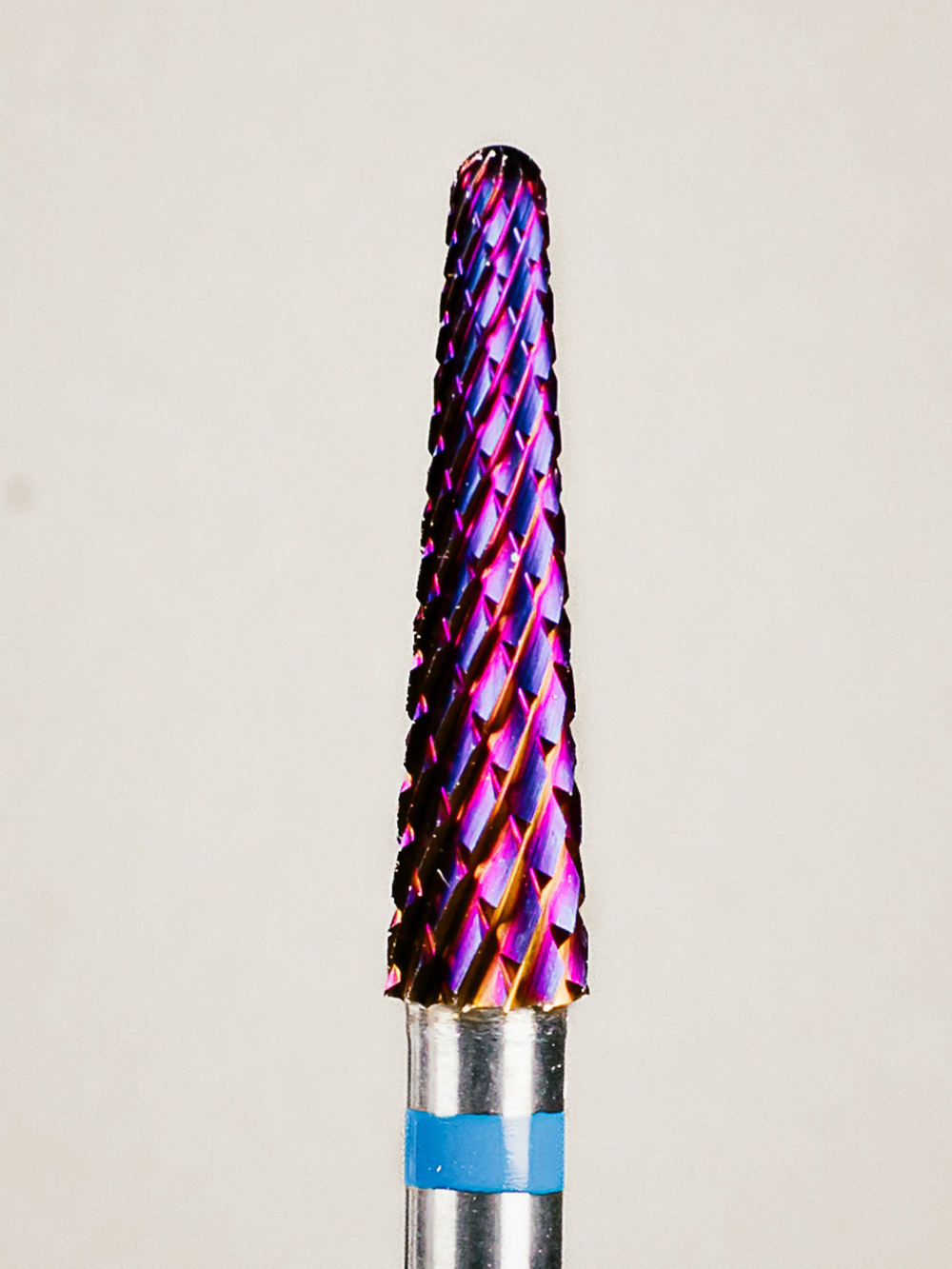 The Wee Bit - Medium | Small Cone | Carbide E-file Bit – Purple